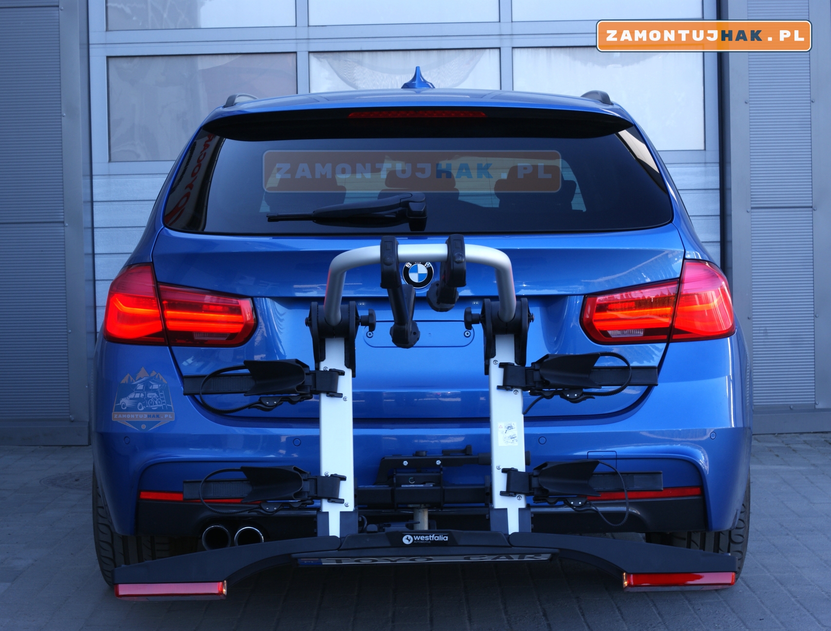 Bagażnik rowerowy Westfalia BC80 na BMW F30 - funkcjonalność i niezawodność w jednym